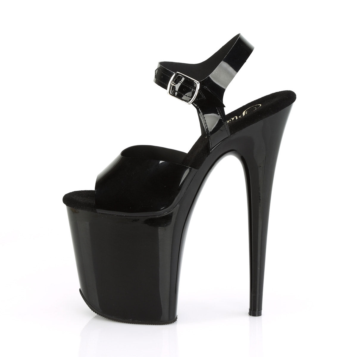 8" Heel, 4" Pf Ankle Strap Sandal Pleaser Pleaser FLAMINGO/808N