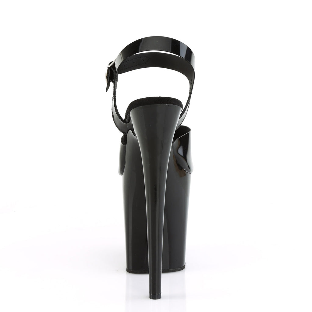 8" Heel, 4" Pf Ankle Strap Sandal Pleaser Pleaser FLAMINGO/808N