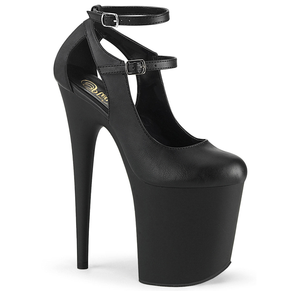 8" Heel, 4" PF Mary Jane Pump w/Cutout Pleaser Pleaser FLAMINGO/850 Main image