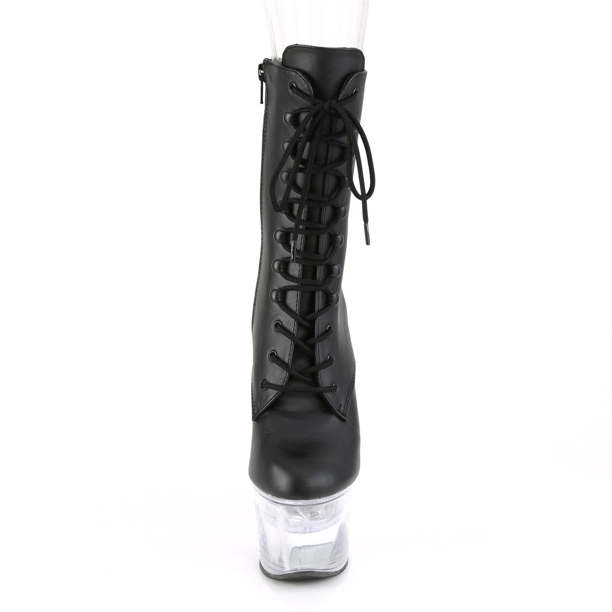 Pleaser Flashdance LED Illuminated High Heel Ankle Boot with Side Zipper Women Shoes Secondary image