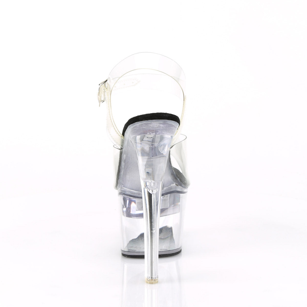 7" Heel, 2 3/4" Platform LED Illuminated Two Band Slide Pleaser Pleaser FLASHDANCE/708