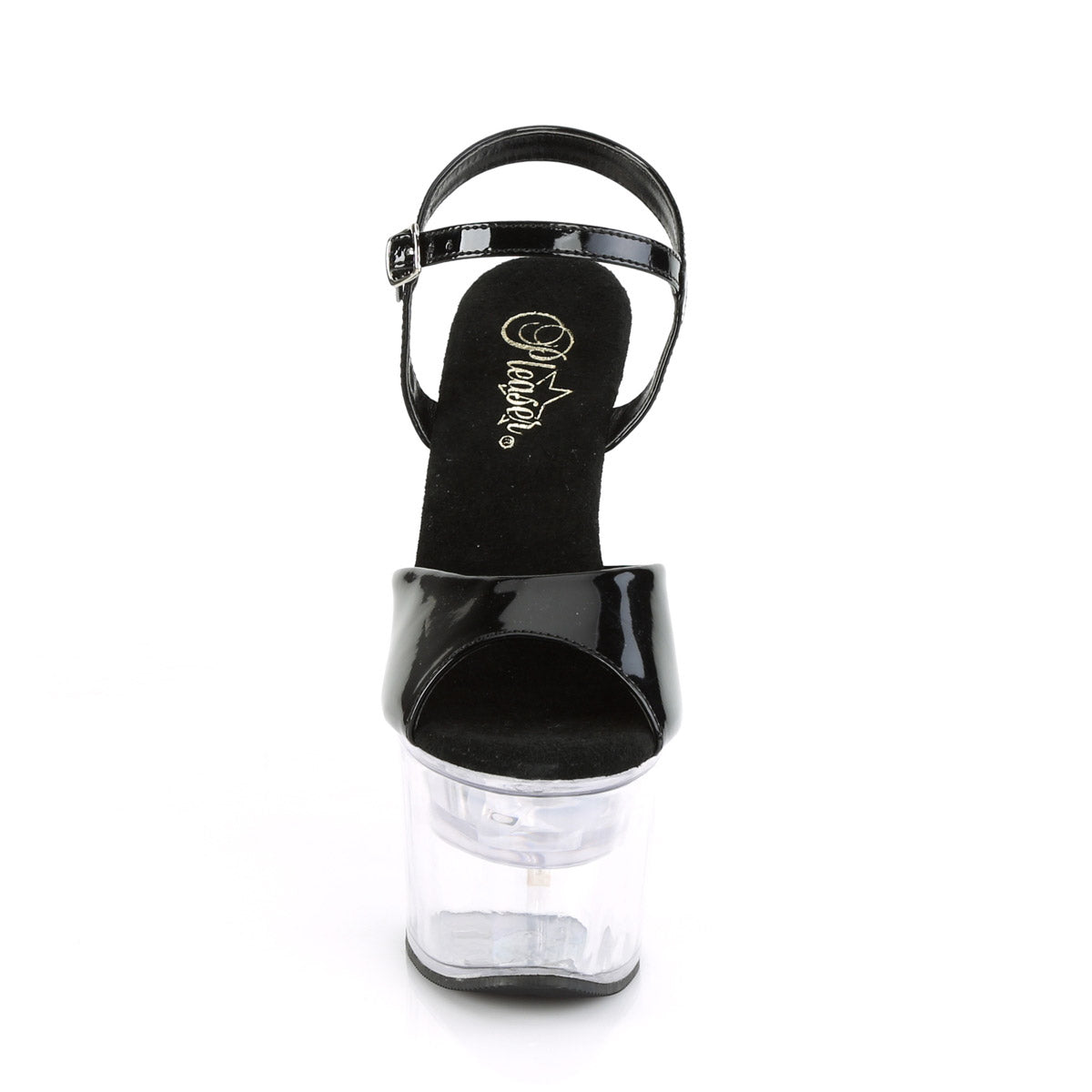 Pleaser LED Illuminated 7" Heel Platform Slide Sandals for Women Secondary image