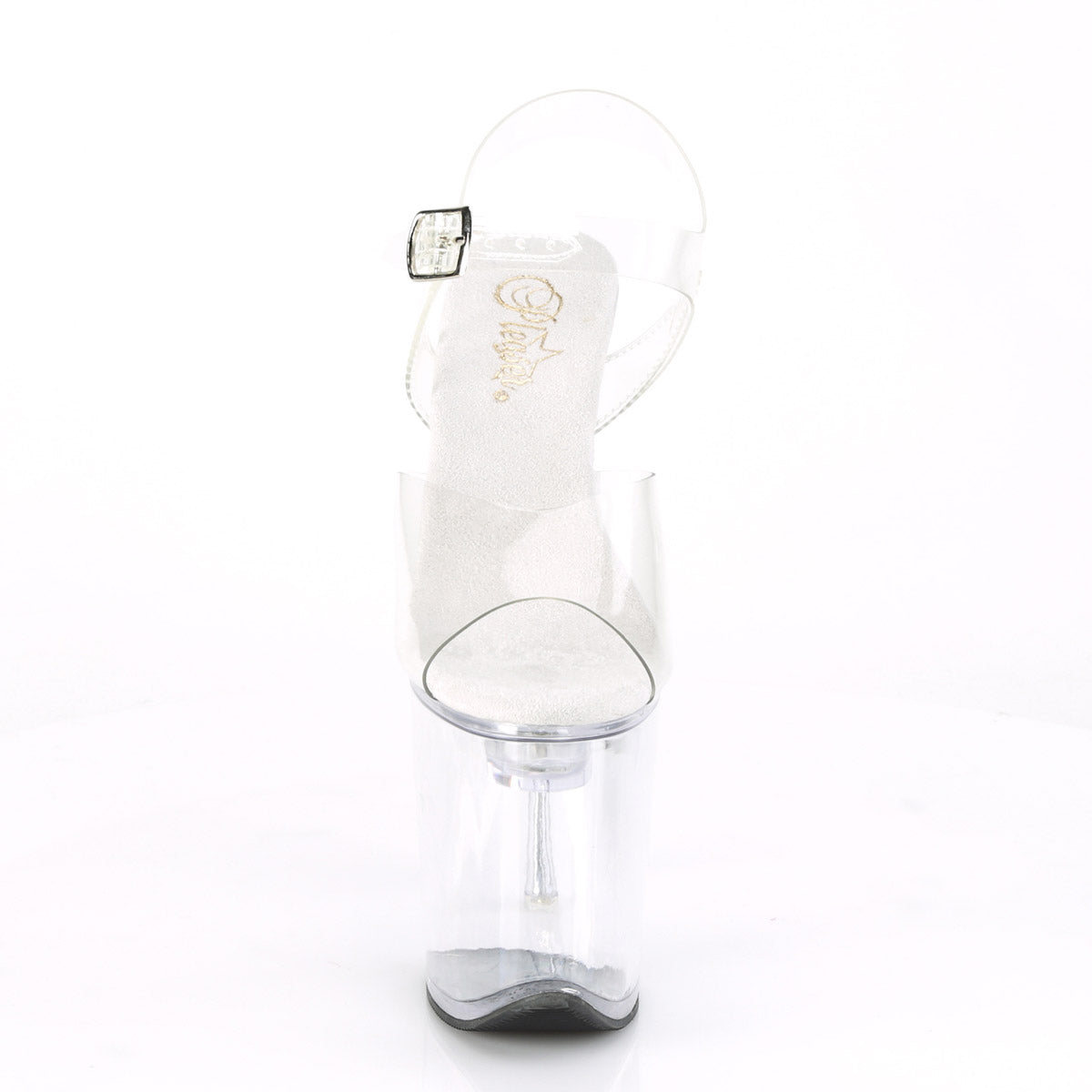 Pleaser Flashdance-808 8" Heel 4" Platform LED Illuminated Ankle Strap Sandal Secondary image