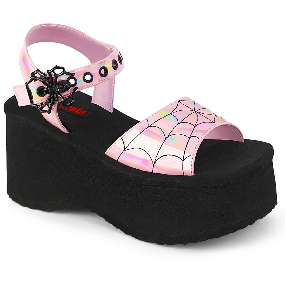 2 1/2" Pf Ankle Strap Sandal Pleaser Demonia FUNN/10 Main image