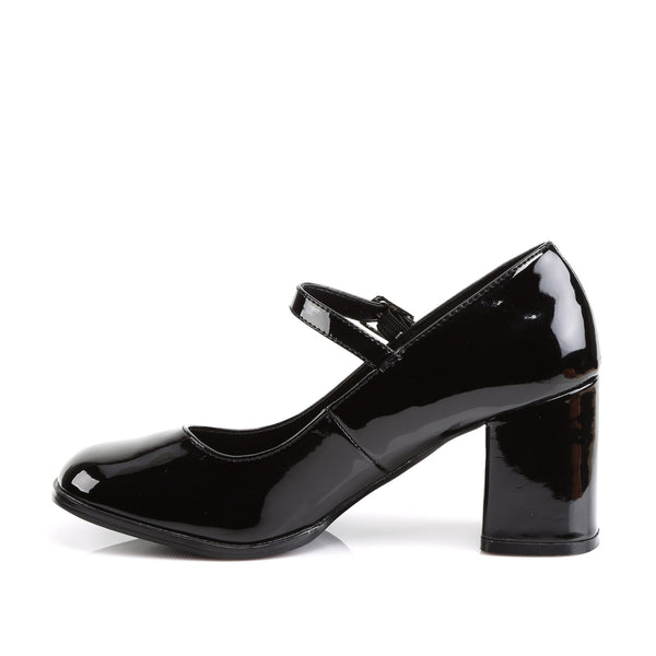 Sexy Instep Strap Mary Jane Block Heel Pumps Retro High Heels Shoes Pleaser Funtasma GOGO/50