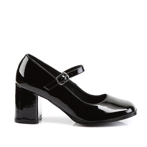 Sexy Instep Strap Mary Jane Block Heel Pumps Retro High Heels Shoes Pleaser Funtasma GOGO/50