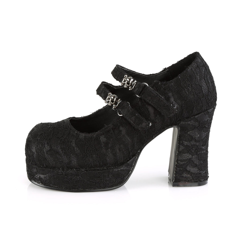 3 3/4" Heel, 1 1/4" PF  Maryjane Pleaser Demonia GOTHIKA/09