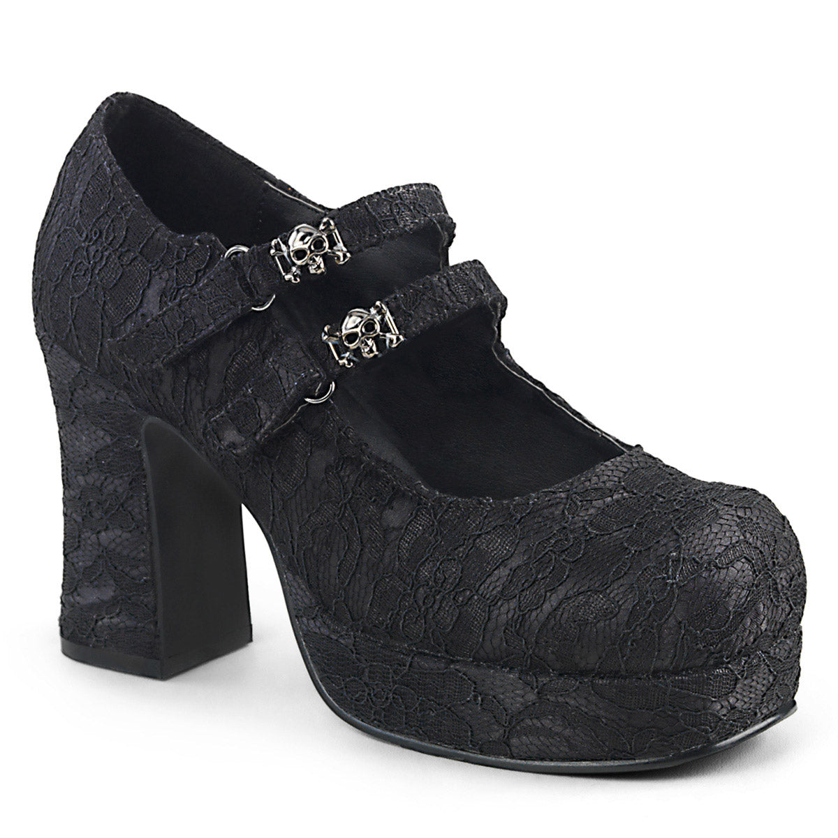 3 3/4" Heel, 1 1/4" PF  Maryjane Pleaser Demonia GOTHIKA/09 Main image
