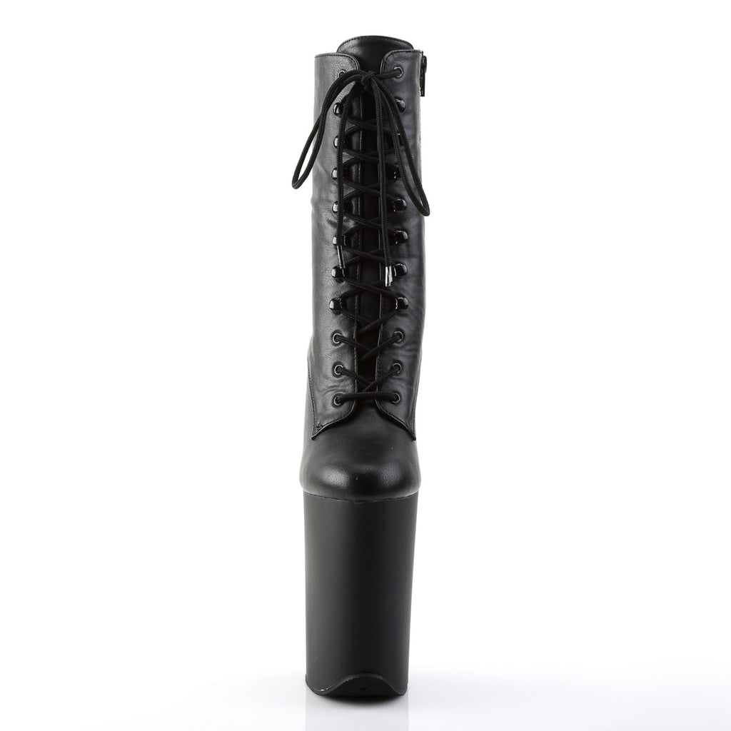 Sexy Lace Up Platform Stiletto Ankle Length High Heel Boots Shoes Pleaser Pleaser INFINITY/1020