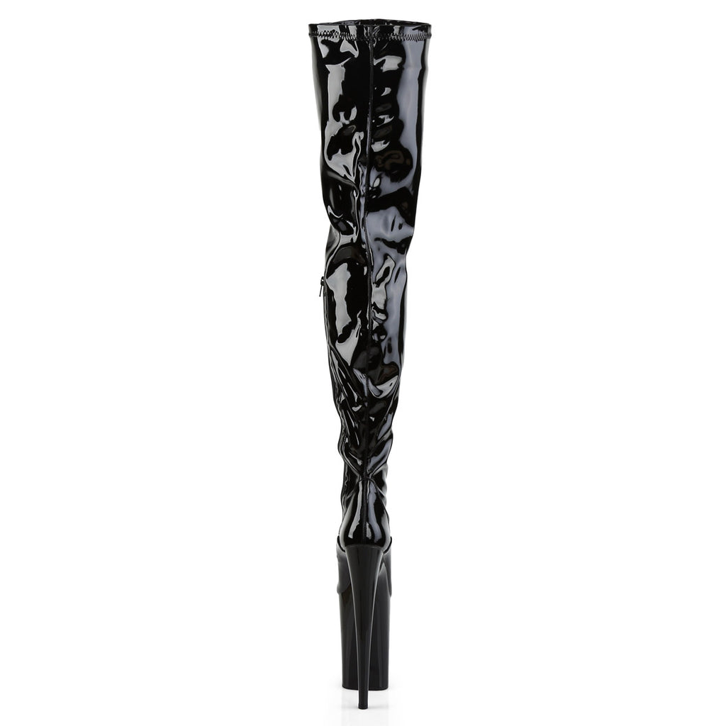 Sexy Stretch Thigh High Platforms Extreme Stiletto Heel Boots Shoes Pleaser Pleaser INFINITY/4000