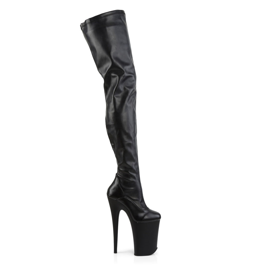 Sexy Stretch Thigh High Platforms Extreme Stiletto Heel Boots Shoes Pleaser Pleaser INFINITY/4000