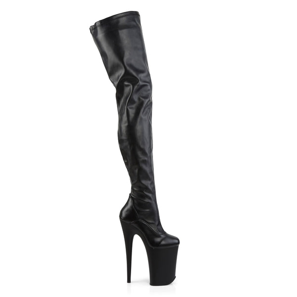 Sexy Stretch Thigh High Platforms Extreme Stiletto Heel Boots Shoes Pleaser Pleaser INFINITY/4000