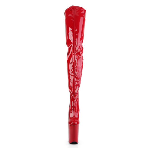 Sexy Stretch Thigh High Platforms Extreme Stiletto Heel Boots Shoes Pleaser Pleaser INFINITY/4000