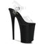 9" Heel, 5 1/4 PF Ankle Strap Sandal Pleaser Pleaser INFINITY/908