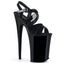 9" Heel, 5 1/4" PF Criss-Cross Ankle Strap Sandal Pleaser Pleaser INFINITY/997