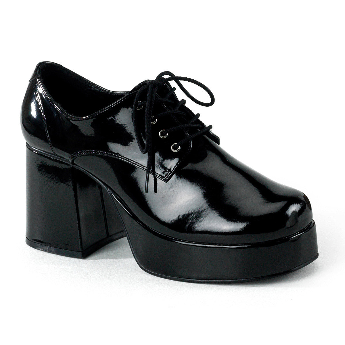 Groovy 70S Disco Dance Jazz Era Platform Blucher Block Heels Shoes Pleaser Funtasma JAZZ/02 Main image