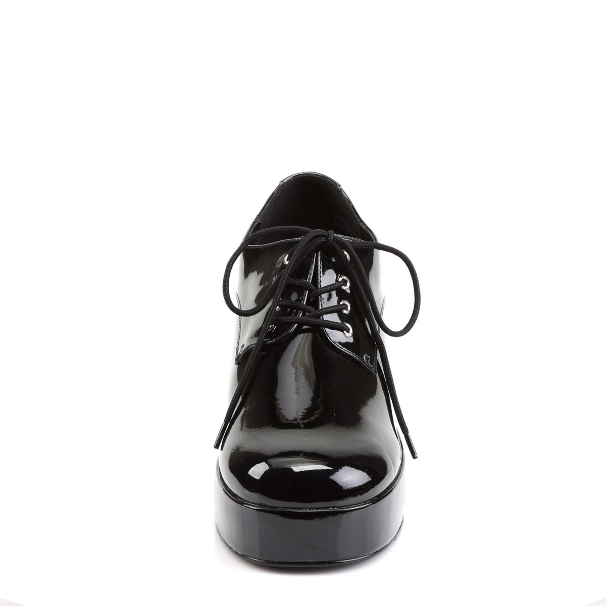 Funtasma Jazz-02 Men's 70s Disco Platform Blucher Block Heel Shoes Secondary image