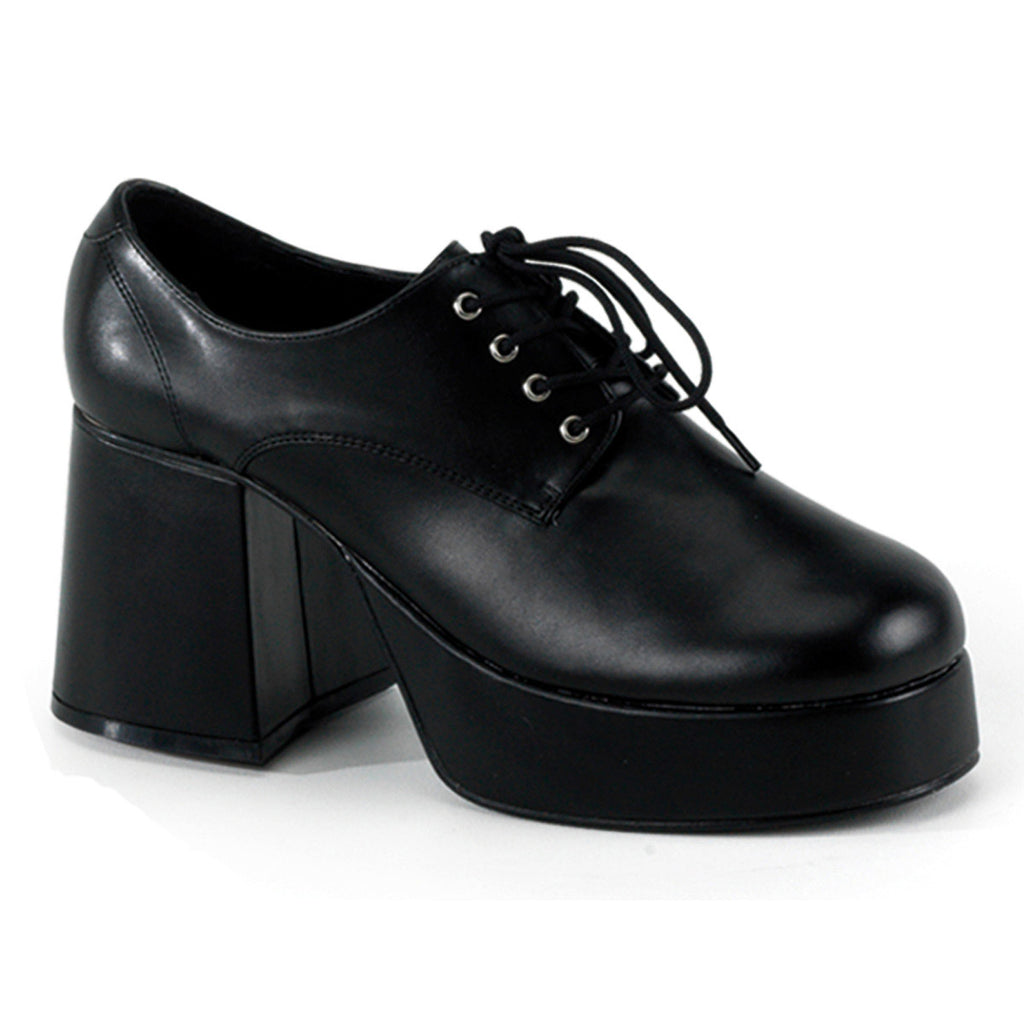 Groovy 70S Disco Dance Jazz Era Platform Blucher Block Heels Shoes Pleaser Funtasma JAZZ/02