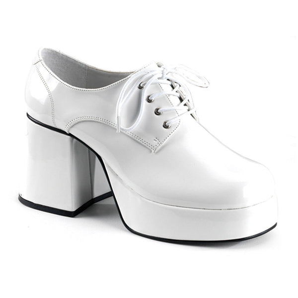 Groovy 70S Disco Dance Jazz Era Platform Blucher Block Heels Shoes Pleaser Funtasma JAZZ/02