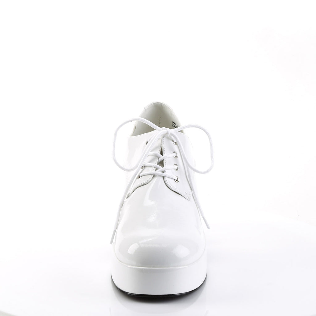 Groovy 70S Disco Dance Jazz Era Platform Blucher Block Heels Shoes Pleaser Funtasma JAZZ/02