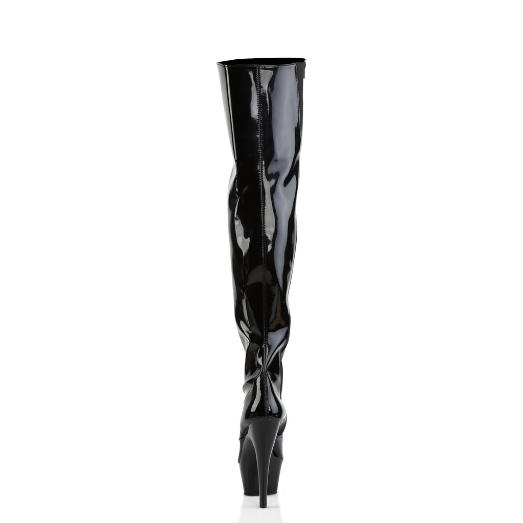 Hot Side Zipper Thigh High Platform Stiletto High Heel Boots Shoes Pleaser  KISS/3010
