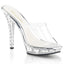 Sexy Studded Platform Stiletto Open Toe Slide Mule High Heels Shoes Pleaser Fabulicious LIP/101SDT