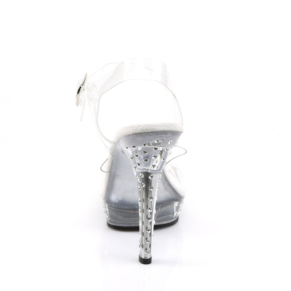 Hot Rhinestone Platform Stiletto Ankle Strap Sandal High Heels Shoes Pleaser Fabulicious LIP/108SDT