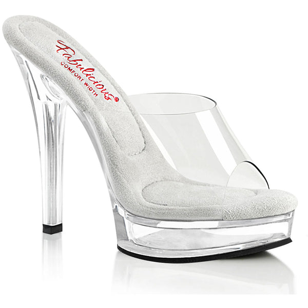 5" Heel, 1" Pf Slide Pleaser Fabulicious MAJESTY/501