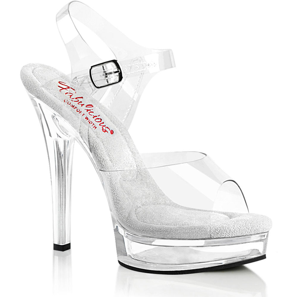 5" Heel, 1" Pf Ankle Strap Sandal Pleaser Fabulicious MAJESTY/508