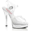 5" Heel, 1" Pf Ankle Strap Sandal Pleaser Fabulicious MAJESTY/508