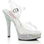 5" Heel, 1" Pf Ankle Strap Sandal Pleaser Fabulicious MAJESTY/508DM