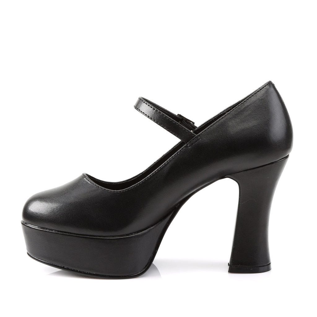 Sexy Round Toe Platform Mary Jane Pump Chunky High Heels Shoes Pleaser Funtasma MARYJANE/50