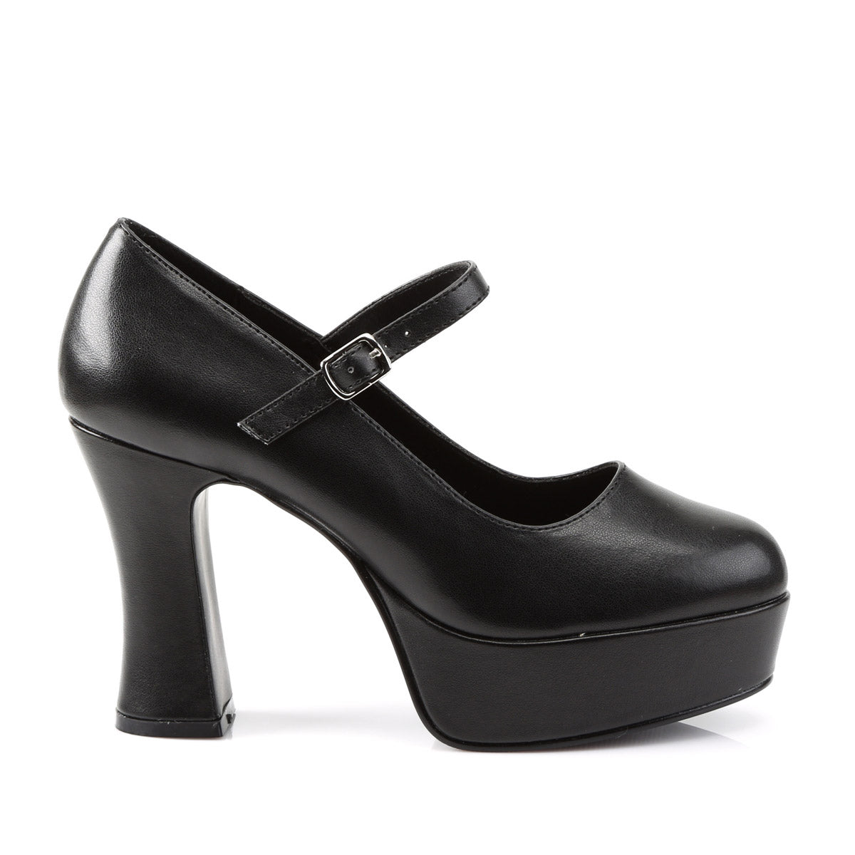 Sexy Round Toe Platform Mary Jane Pump Chunky High Heels Shoes Pleaser Funtasma MARYJANE/50