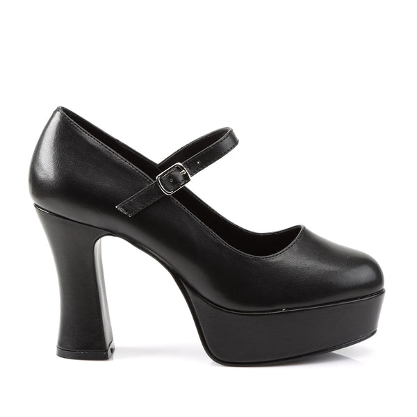Sexy Round Toe Platform Mary Jane Pump Chunky High Heels Shoes Pleaser Funtasma MARYJANE/50