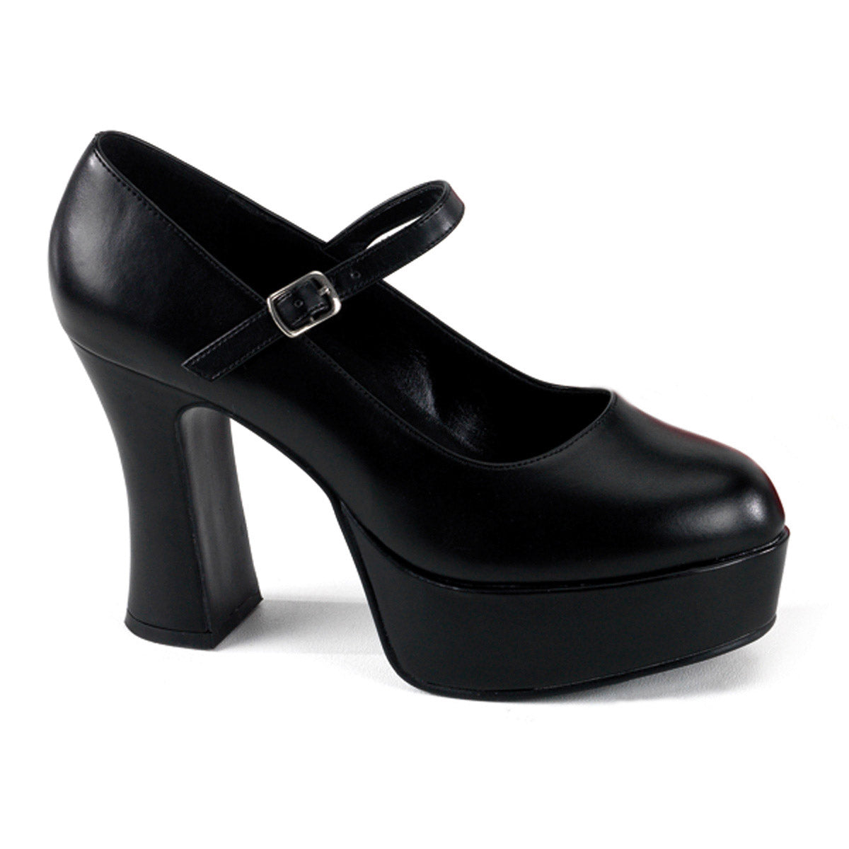 Sexy Round Toe Platform Mary Jane Pump Chunky High Heels Shoes Pleaser Funtasma MARYJANE/50