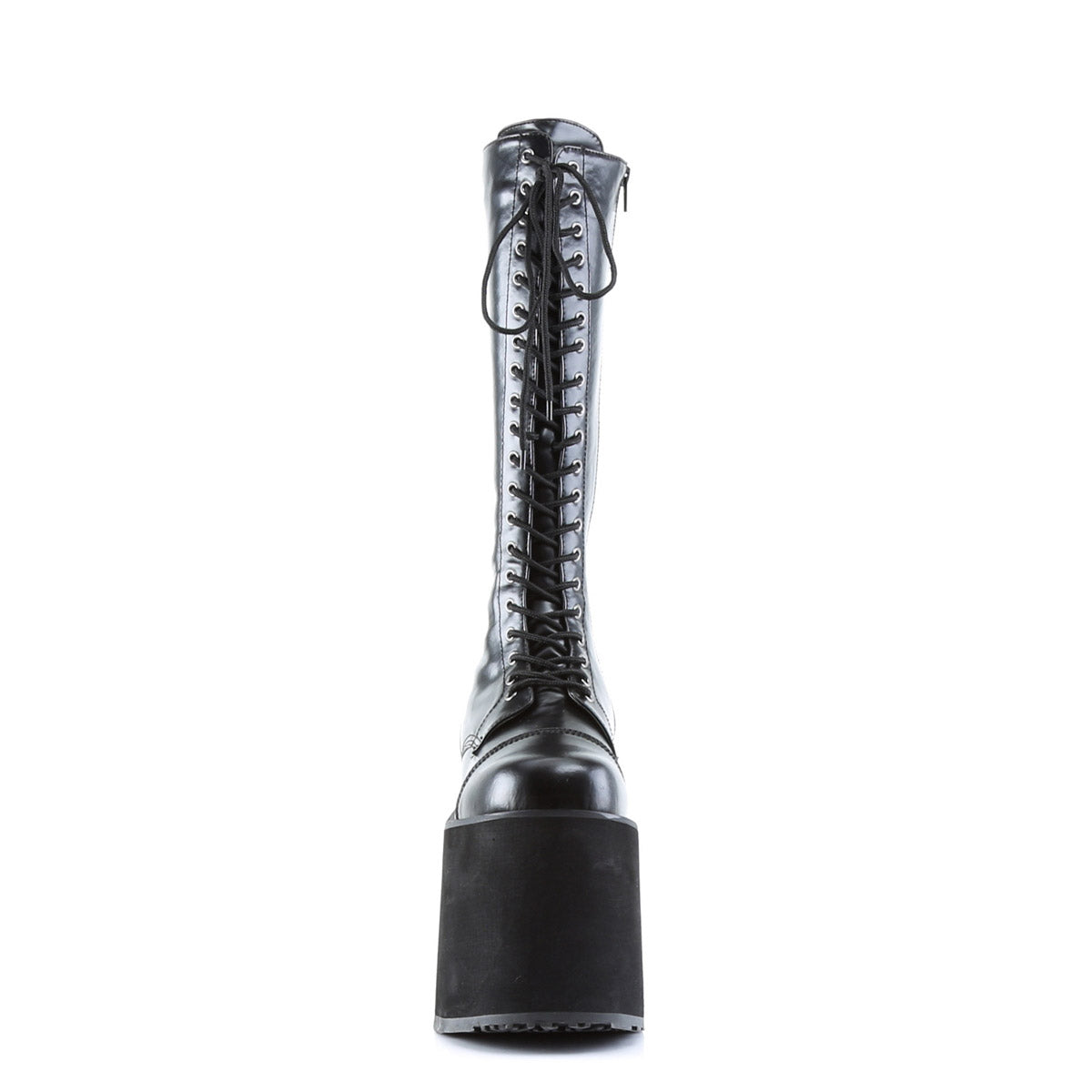 Demonia Goth Punk Cyber Lace Up Knee High Extreme Platform Heel Boots Shoes MEGA/602 Secondary image