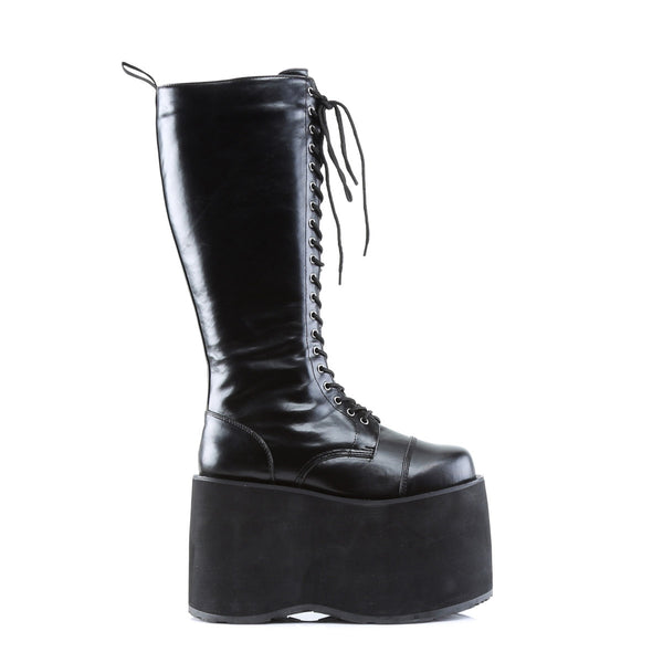 Goth Punk Cyber Lace Up Knee High Extreme Platform Heel Boots Shoes Pleaser Demonia MEGA/602