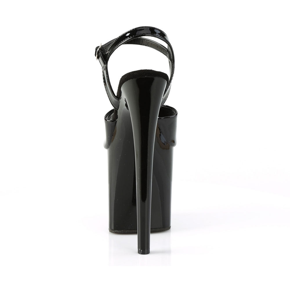 8" Heel, 4" Pf Ankle Strap Sandal Pleaser Pleaser NAUGHTY/809