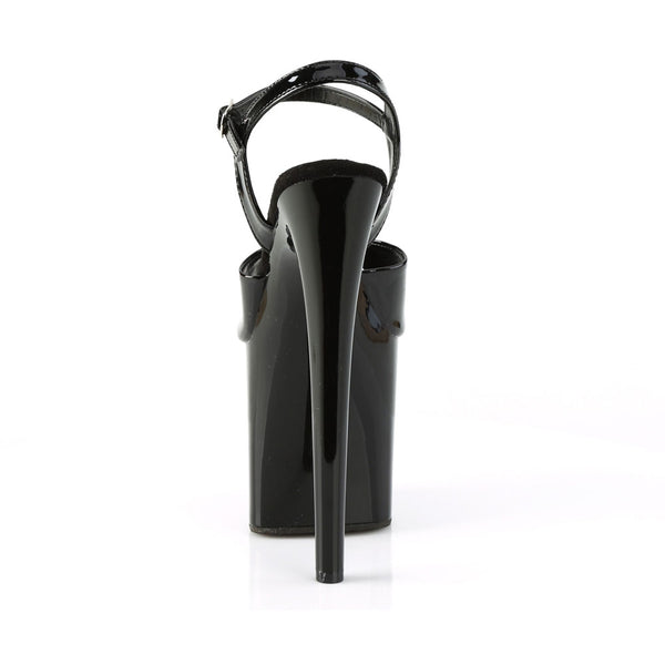 8" Heel, 4" Pf Ankle Strap Sandal Pleaser Pleaser NAUGHTY/809