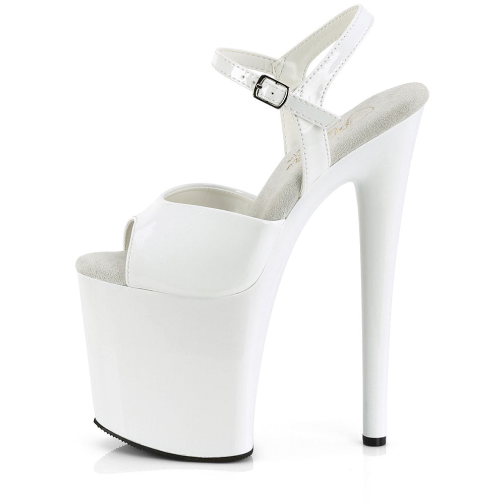 8" Heel, 4" Pf Ankle Strap Sandal Pleaser Pleaser NAUGHTY/809