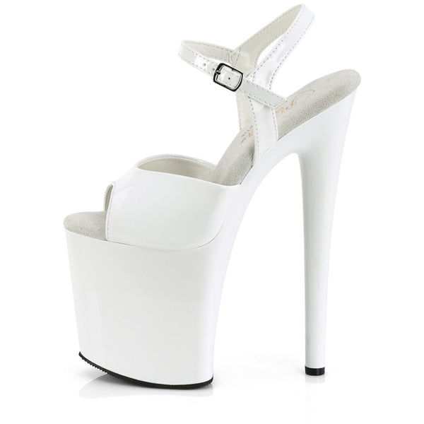 8" Heel, 4" Pf Ankle Strap Sandal Pleaser Pleaser NAUGHTY/809