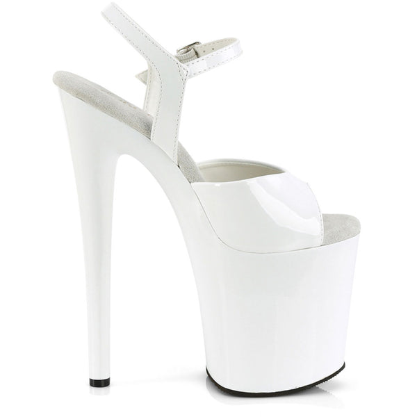 8" Heel, 4" Pf Ankle Strap Sandal Pleaser Pleaser NAUGHTY/809