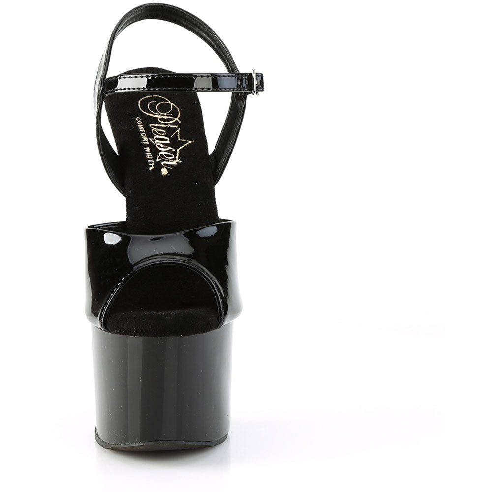 7" Heel, 2" Pf Ankle Strap Sandal Pleaser Pleaser PASSION/709