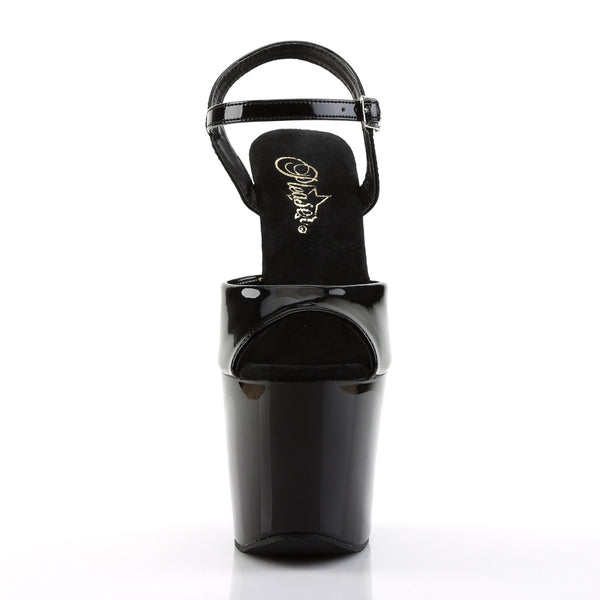 Sexy Stripper Platform Peep Toe Sandal Revolver Gun High Heels Shoes Pleaser  REVOLVER/709