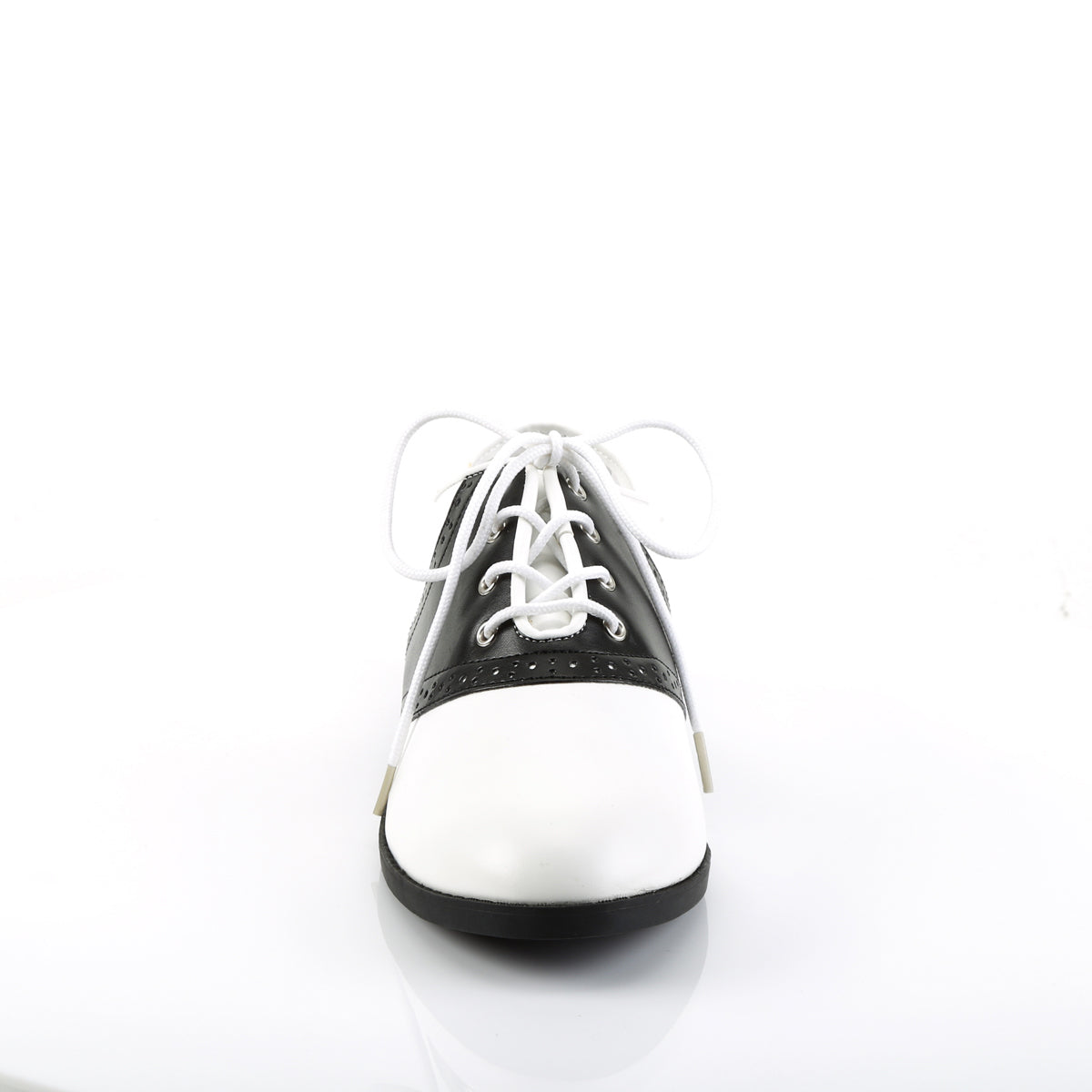 Funtasma Front Lace-Up Two Tone Flat Costume Saddle Shoes Secondary image
