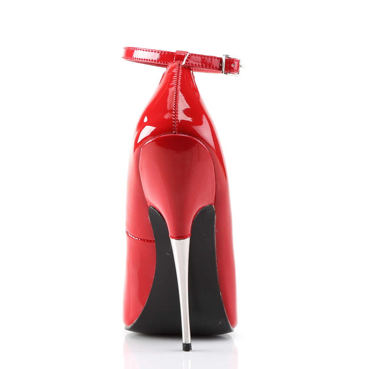 Sexy Spike Stiletto Pointy Toe Pumps Ankle Strap High Heels Shoes Pleaser Devious SCREAM/12