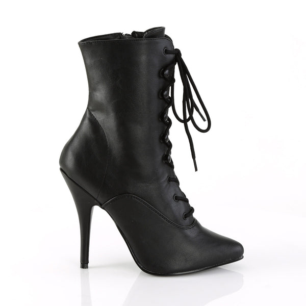 Sexy Pointy Toe Lace Up Ankle Bootie Stiletto High Heel Boots Shoes Pleaser Pleaser SEDUCE/1020