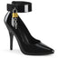 5" Heel Wide Band Ankle Cuff Pump Pleaser  SED432/B