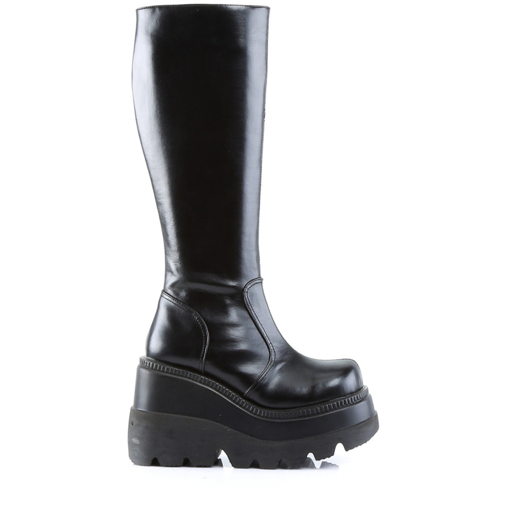4 1/2" Pf Goth Punk Lolita Knee Bt Pleaser Demonia SHAKER/100