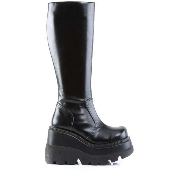 4 1/2" Pf Goth Punk Lolita Knee Bt Pleaser Demonia SHAKER/100